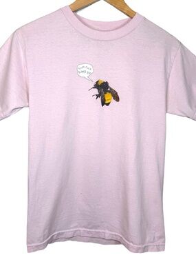 Golf Wang Flower Boy Bee Graphic Tee Pink Tyler The Creator Shirt Size S